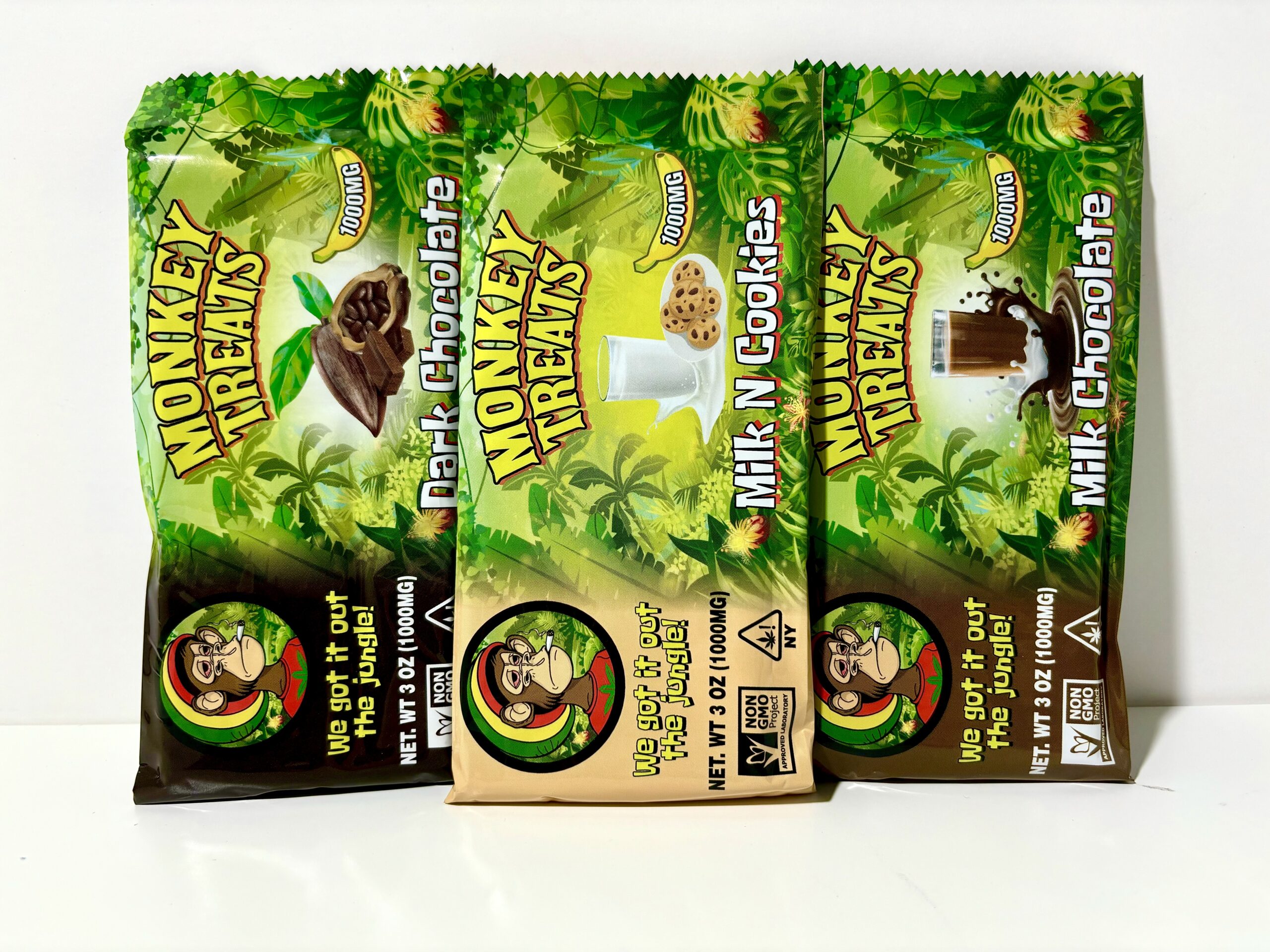 Monkey Treats Chocolate Bar