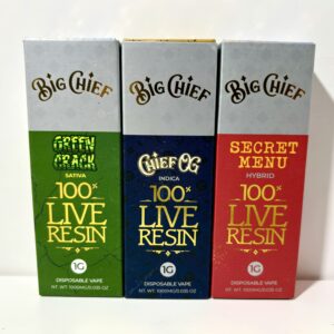 Big Chief Live Resin Disposable