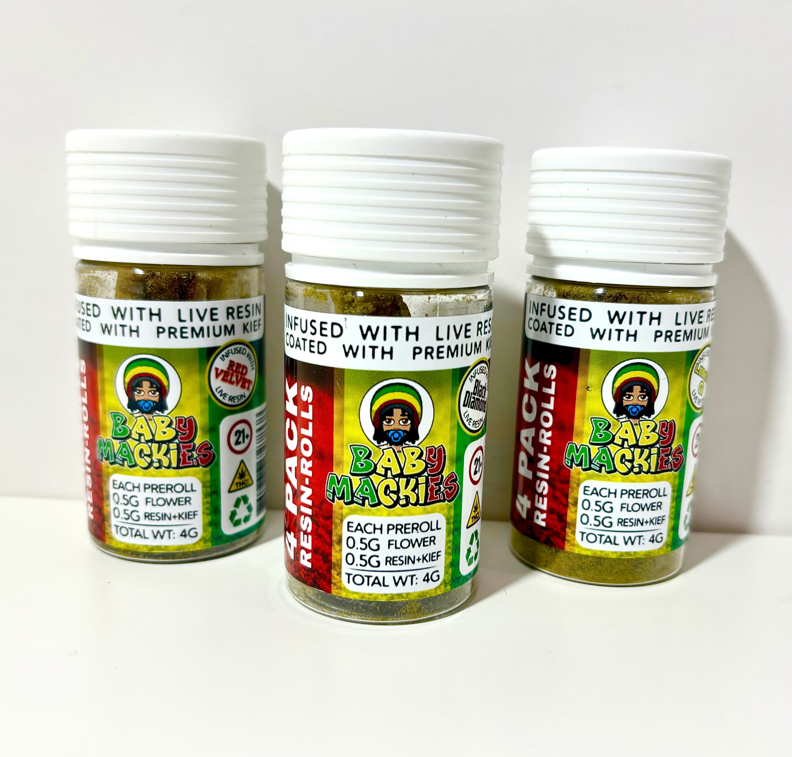 Baby Mackie's Resin Roll Pack