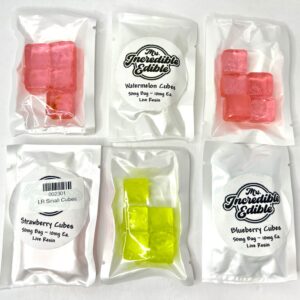 Ms. Incredible Edibles 50mg Live Resin Cubes