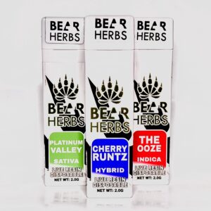 Bear Herbs 2g Live Resin Disposable