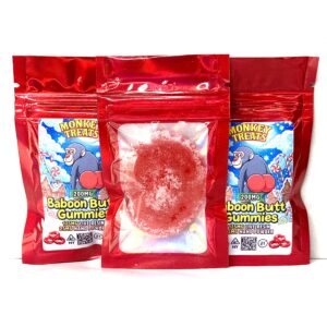 Monkey Treats Baboon Butts Gummies