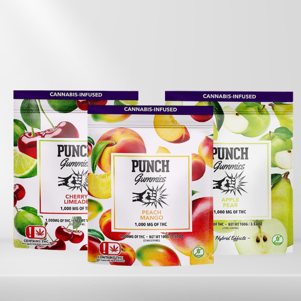 Punch 1000mg Gummy Pack