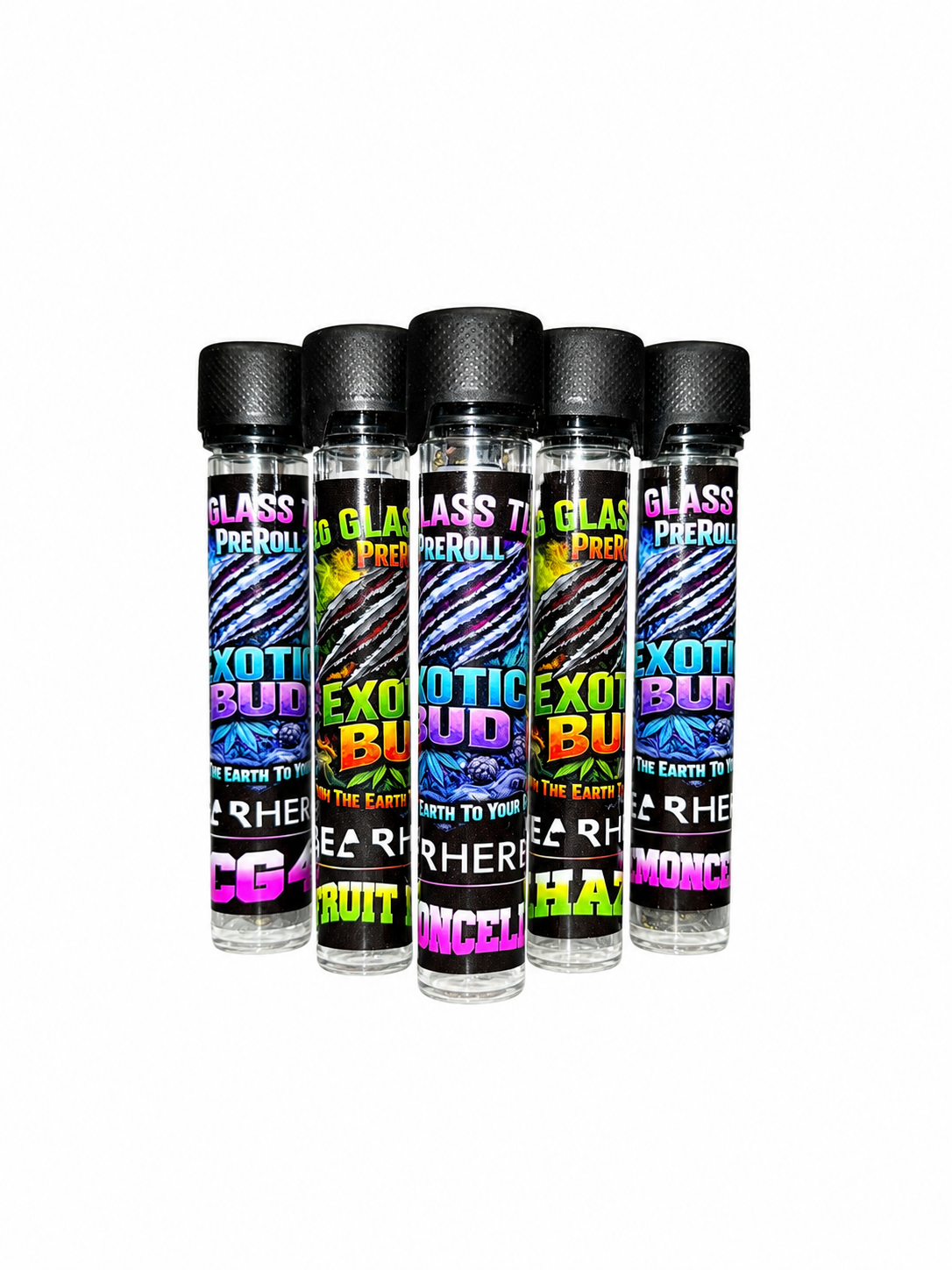 Bear Herbs 2g Exotic Bud Glass Tip Preroll
