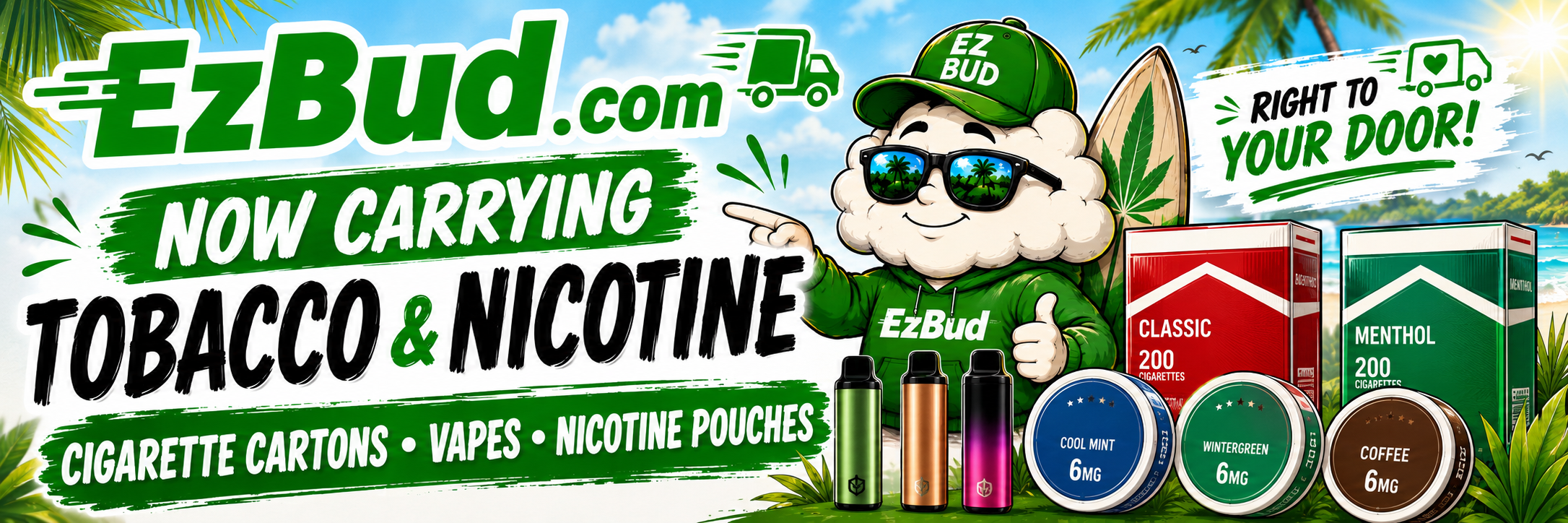 Nicotine Banner