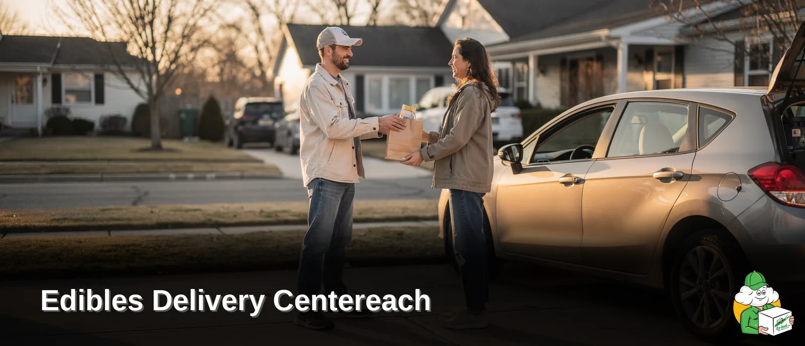 Centereach sits within the Suffolk County delivery zones that licensed cannabis services already reach, including